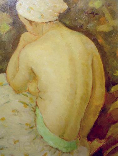 Nicolae Tonitza Naked Germany oil painting art